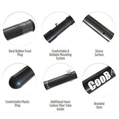 CooB Light & Strong Travel Carbon Fiber Pole Handle