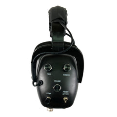 DetectorPro UniProbe Headphones/Pulse Induction Probe for Garrett AT Series, Minelab Equinox | CTX 3030, XP DEUS | DEUS II, and 1/4' Stereo Plug