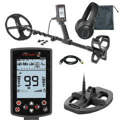 Nokta The Legend 2 SMF Waterproof Metal Detector with LD28 11", LD21 8 coils