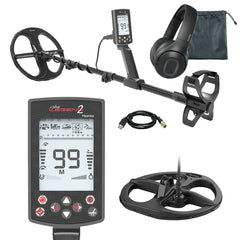 Nokta The Legend 2 SMF Waterproof Metal Detector with LD28 11" and LD21 8" Search Coils