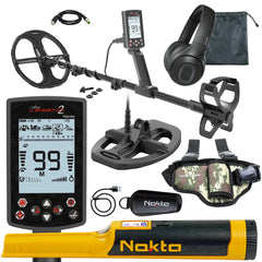 Nokta The Legend 2 SMF Waterproof Metal Detector with FREE Accupoint Pinpointer and Leg Holster