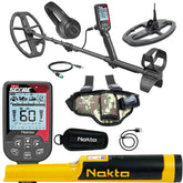 Nokta Triple Score (Score 3) PRO PACK Metal Detector with FREE Accupoint and Camo Leg Holster