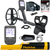 Nokta The Legend SMF Metal Detector w/ Wireless Headphones and LG30 12" x 9" Coil with FREE Accupoint