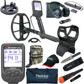 Nokta The Legend SMF Metal Detector Pro Pack, Pinpointer, Digger, Hat, Carry Bag, and Pouch