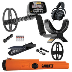 Garrett AT Gold with AT Pinpointer, Digger, and MS-2 Headphones