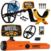 Garrett ACE 400 Metal Detector Special w/ Pinpointer, Box, and Book