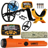 Garrett ACE 400 Metal Detector with Pro Pointer AT, Soft Case, and accessories