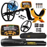 Garrett ACE 400 Metal Detector w/ Z-Lynk Wireless System, Pro Pointer II & Bag