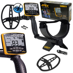 Garrett ACE APEX Metal Detector with 8.5 x 11 Multi-Flex Raider Coil