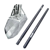 Quest Scoopal Sand Scoop with Carbon Fiber Travel Pole- Light and Strong