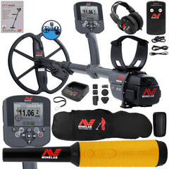 Minelab CTX 3030 Ultimate Waterproof Metal Detector with Pro Find 35, Carry Bag