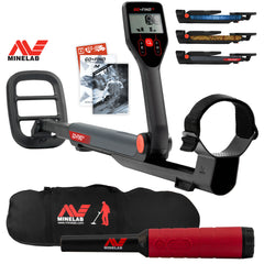 Minelab GO-FIND 22 Metal Detector with Minelab Pro-Find 40 Pinpointer and Carry Bag
