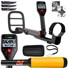 Minelab GO-FIND 44 Metal Detector with PRO-FIND 15 Pinpointer & Holster