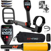 Minelab GO-FIND 44 Metal Detector with PRO-FIND 15 Pinpointer & Black Carry Bag