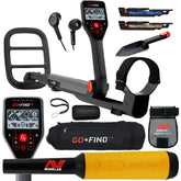 Minelab GO FIND 66 Metal Detector with PRO FIND 35, Finds Pouch, and Black Carry Bag