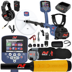 Minelab GPZ 7000 Metal Detector with Pro Find 35, Carry Bag, Finds Pouch