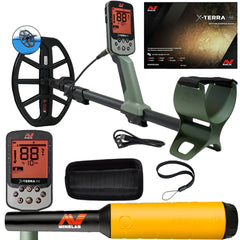 Minelab X-TERRA PRO Metal Detector with Pro-Find 15 Pinpointer