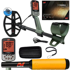 Minelab X-TERRA PRO Metal Detector with Pro-Find 20 Pinpointer