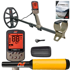 Minelab X-TERRA ELITE Waterproof Metal Detector w/ Pro-Find 15