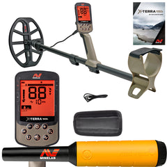 Minelab X-TERRA ELITE Waterproof Metal Detector w/ Pro-Find 20