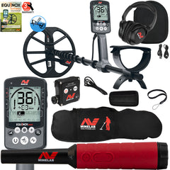 Minelab EQUINOX 800 Waterproof Metal Detector with Pro-Find 40 and Carry Bag