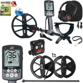 Minelab EQUINOX 800 Metal Detector with 24" Lower Shaft and FREE 6" Coil