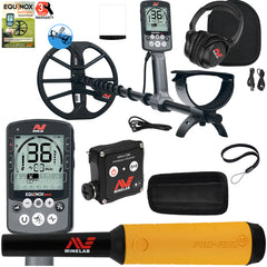 Minelab EQUINOX 800 Multi-IQ Metal Detector with Pro-Find 15 Pinpointer