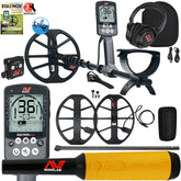 Minelab EQUINOX 800 Metal Detector with 15" Coil, Lower Shaft, and Pro-Find 35