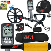 Minelab EQUINOX 800 Multi-IQ Metal Detector w/ Pro Find 35 Pinpointer, Carry Bag