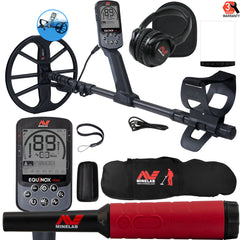Minelab EQUINOX 700 Multi-IQ Metal Detector w/ 11" Coil with Carry Bag and Pro-Find 40