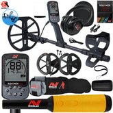 Minelab EQUINOX 900 Multi-IQ Metal Detector w/Pro-Find 35 Pinpointer, Carry Bag, and Finds Pouch