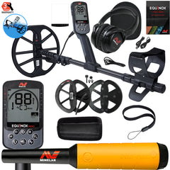 Minelab EQUINOX 900 Multi-IQ Metal Detector w/Pro-Find 20 Pinpointer