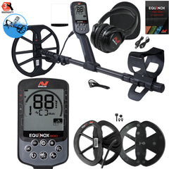 Minelab EQUINOX 900 Multi-IQ Metal Detector with EQX 15 Coil, PRO-FIND 40 Pinpointer, and Backpack