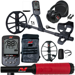 Minelab EQUINOX 900 Multi-IQ Metal Detector with EQX 15 Coil, PRO-FIND 40 Pinpointer, and Backpack