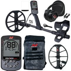 Minelab EQUINOX 900 Multi-IQ Metal Detector with EQX 15 Coil and Backpack