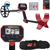 Minelab VANQUISH 340 Metal Detector with 10 x 7 Waterproof DD Coil and Carry Bag