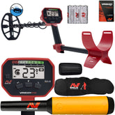 Minelab VANQUISH 340 Detector w/ 10 x 7 Coil, Pro-Find 20 Pinpointer & Carry Bag