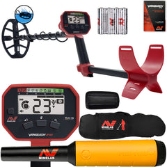 Minelab VANQUISH 340 Detector w/ 10 x 7 Coil, Pro-Find 20 Pinpointer & Carry Bag