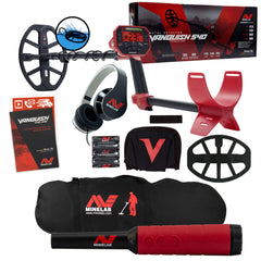Minelab VANQUISH 540 Metal Detector with Pro-Find 40 and Carry Bag