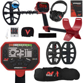 Minelab VANQUISH 540 Pro Pack Metal Detector with 2 Waterproof Coils & Carry Bag