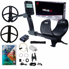 XP Deus II RC 9" Coil Metal Detector, WSAII-XL Headphones and Xtrem Hunter Deep Seeking Coil Bundle
