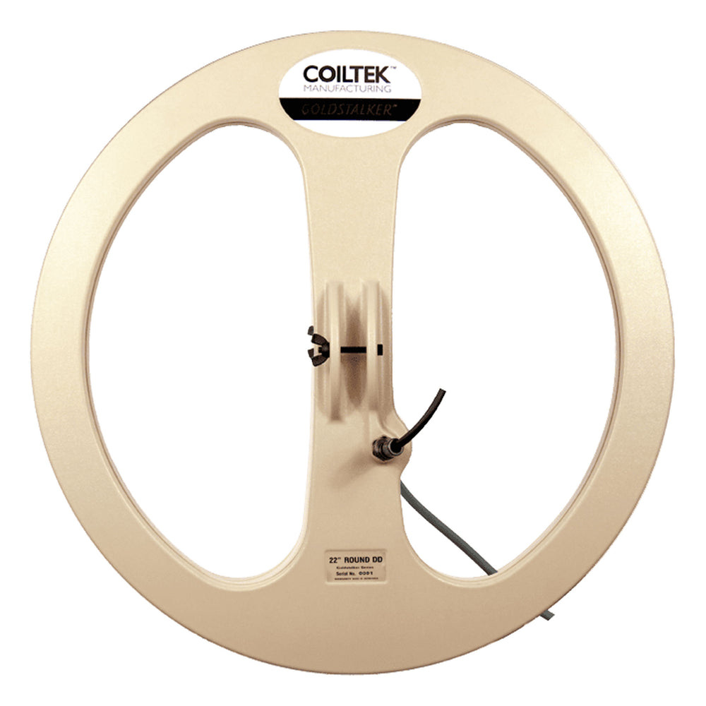 Coiltek 22" DD Goldstalker Search Coil for Minelab SD, GP, GPX Metal Detectors