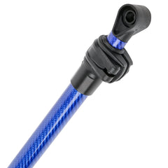 CKG 3k Carbon Fiber Upper & Lower Shaft Rod Full Set for Minelab Equinox 600/800 Metal Detector Lightweight Detecting Replacement Pole β Blue
