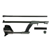 XP Metal Detectors S-Telescopic Stem with Lower Stem for XP Deus II Metal Detector shown in four pieces