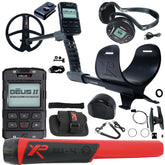 XP DEUS II Fast Multi Frequency Detector with 9" FMF Coil with MI-4 Pinpointer