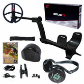 Open Box - XP DEUS II WS6 Master Fast Multi Frequency Metal Detector with 9" FMF Coil