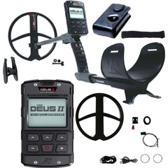 XP DEUS II Fast Multi Frequency RC Metal Detector with 11" FMF Search Coil