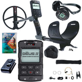 XP DEUS II Fast Multi Frequency Metal Detector with 11" FMF Search Coil