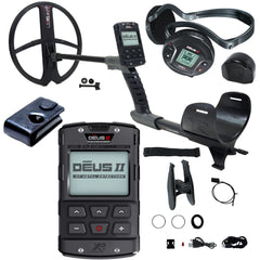 XP DEUS II Fast Multi Frequency Metal Detector with 13x11" FMF Search Coil