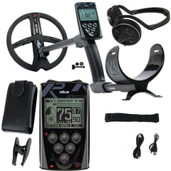 XP Deus Metal Detector with Remote, 9” X35 Coil, and WSAUDIO Headphones